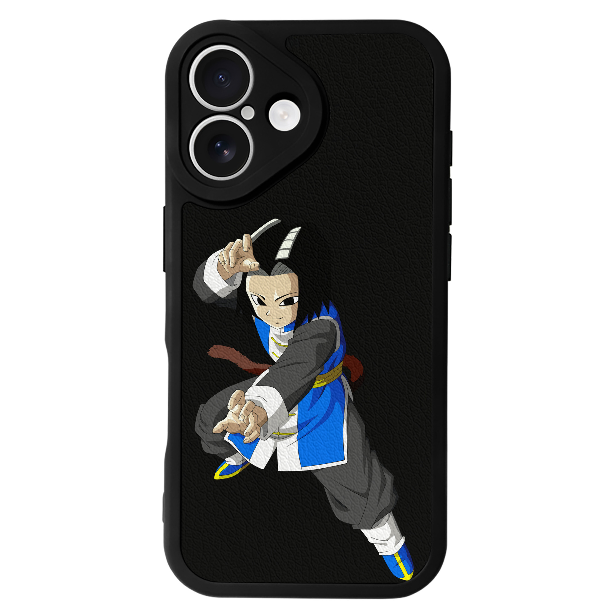 （画像用） ドラゴンボール DRAGON BALL 【iPhone 16シリーズ対応】シリコンスマホケース（レザー調） 材質：シリコン